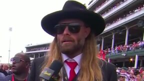 Jayson Werth with a hat on