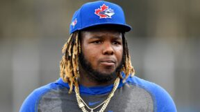 Vladimir Guerrero Jr in a hat