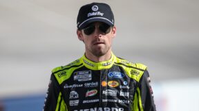 Ryan Blaney in sunglasses