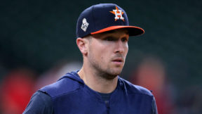 Alex Bregman in his Houston Astros uniform