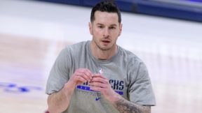 JJ Redick warms up before a game