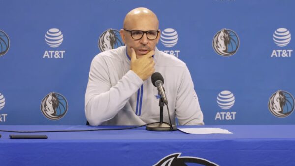 Mavs coach Jason Kidd at his press conference