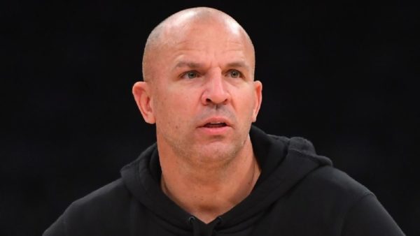 Jason Kidd looking on