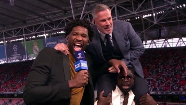 Joel Embiid on Champions League coverage