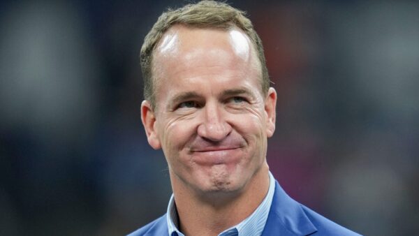 Peyton Manning smiling