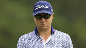 Justin Thomas at a PGA tournament