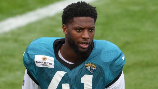 Josh Allen in his Jaguars uniform