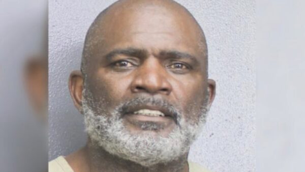 Lawrence Taylor poses for a mugshot