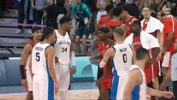 Shai Gilgeous-Alexander confronts Greece