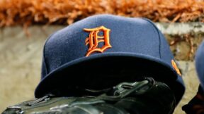 A Detroit Tigers hat