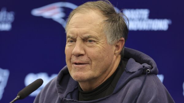 Bill Belichick at a press conference