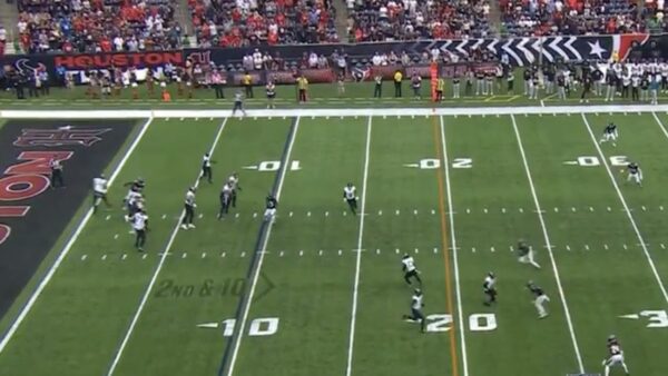 The Jaguars try a desperation lateral play