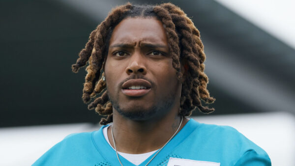 Jalen Ramsey at Dolphins practice