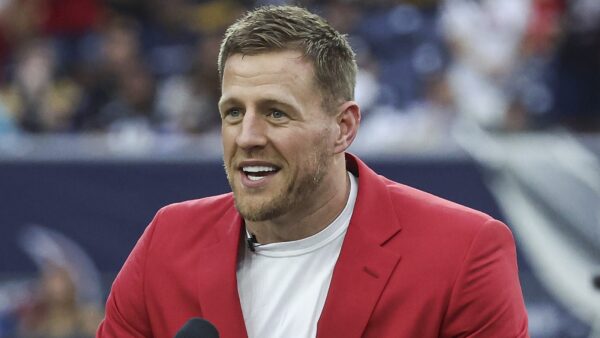 JJ Watt smiles