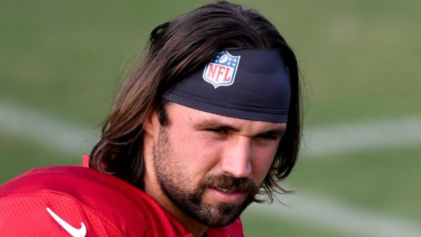 Gardner Minshew in a headband